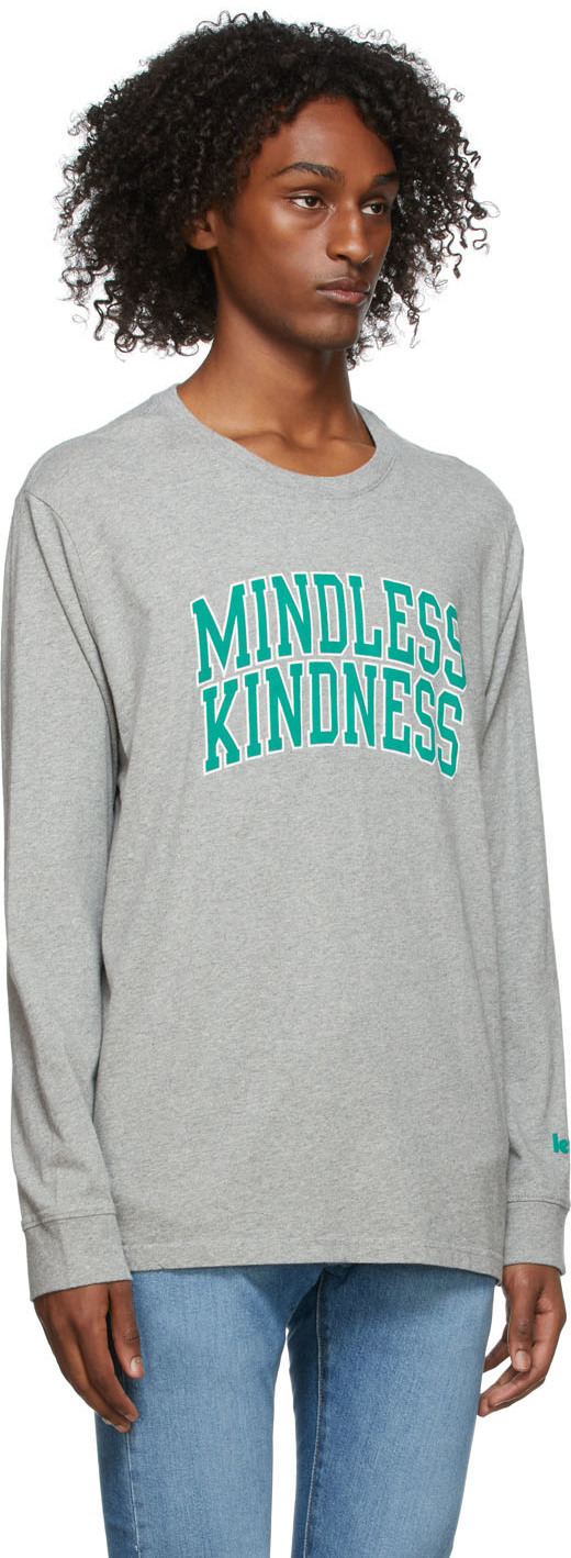 Levi's Grey Mindless Kindness Long Sleeve T-Shirt Levi's Vintage