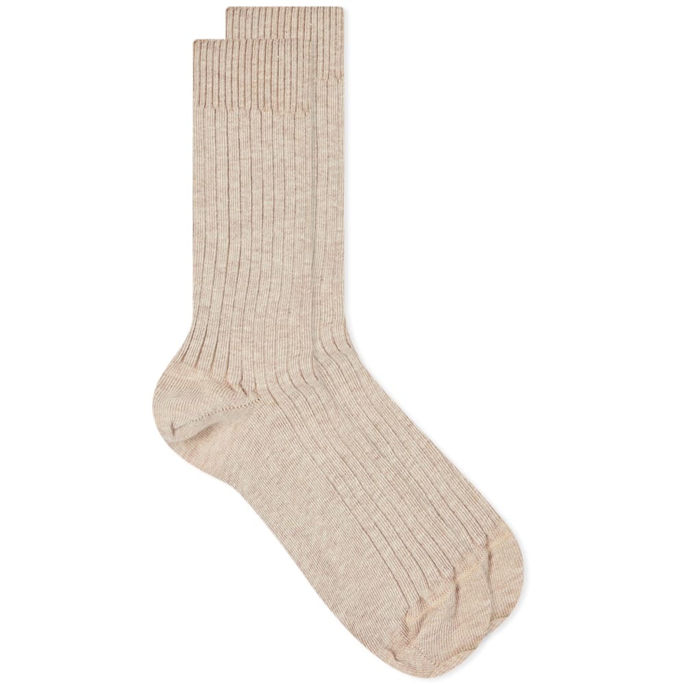 Baserange Women's Ribbed Ankle Sock in Haptic Baserange