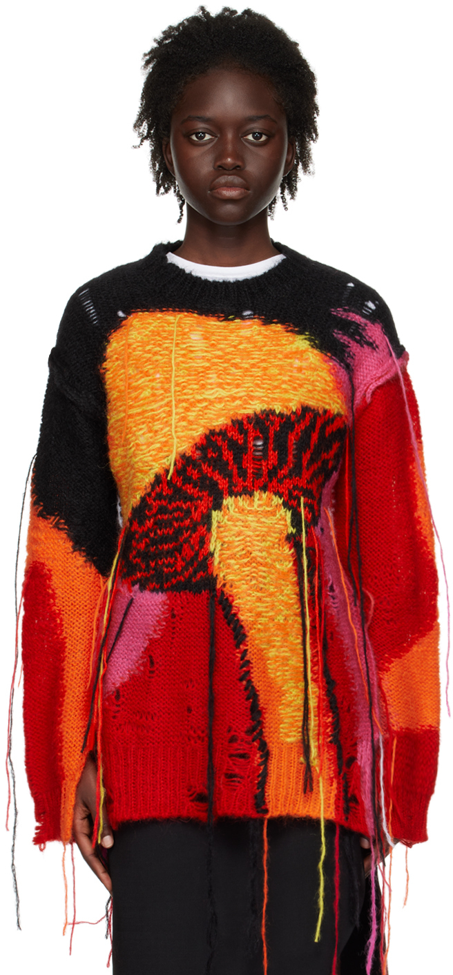 Alexander McQueen Multicolor Mushroom Sweater Alexander McQueen