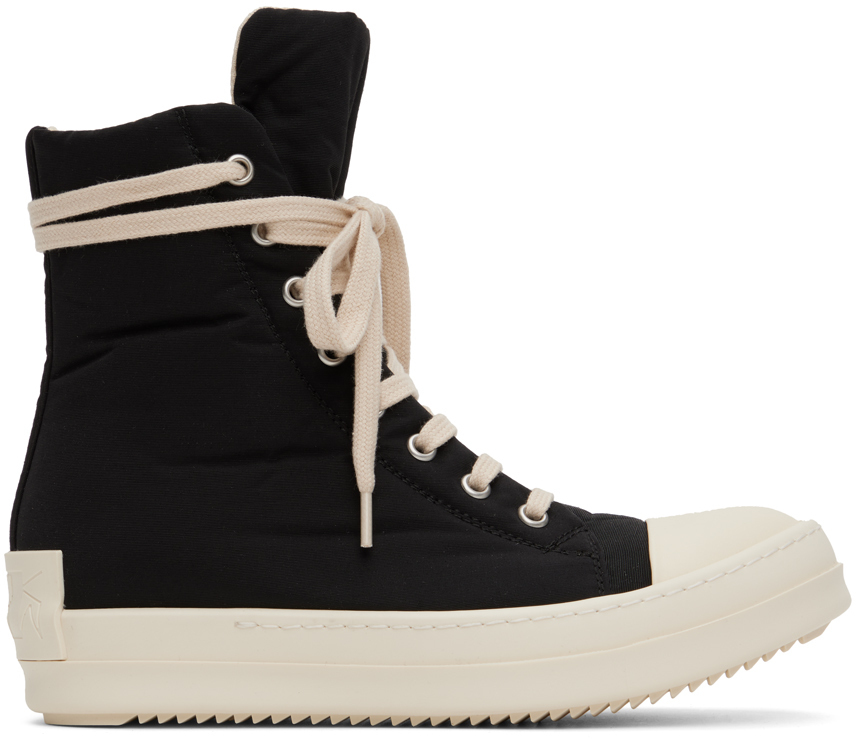 Rick Owens Drkshdw Black Ramones Sneakers Rick Owens Drkshdw