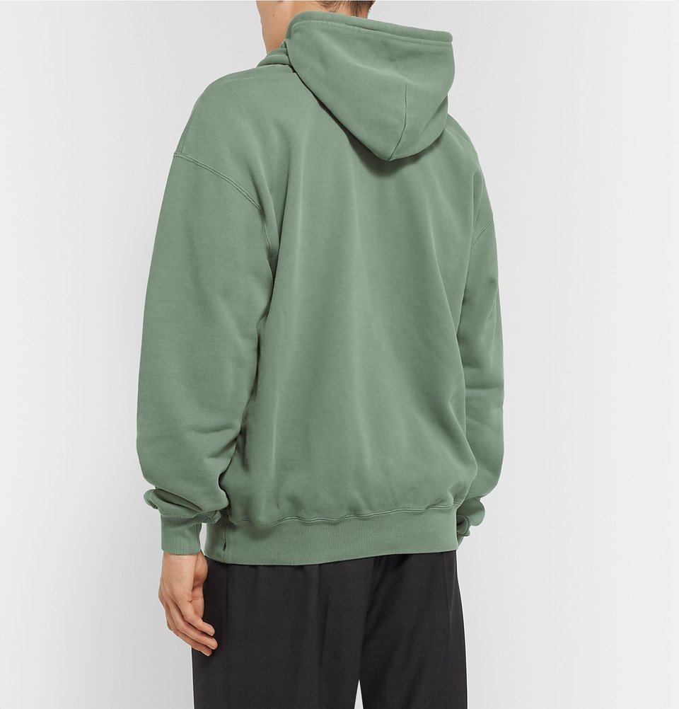 green balenciaga hoodie