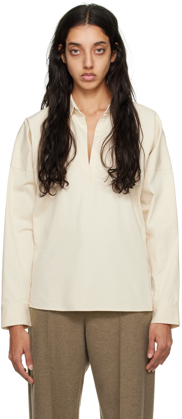 Totême OffWhite Oversized Shirt Toteme