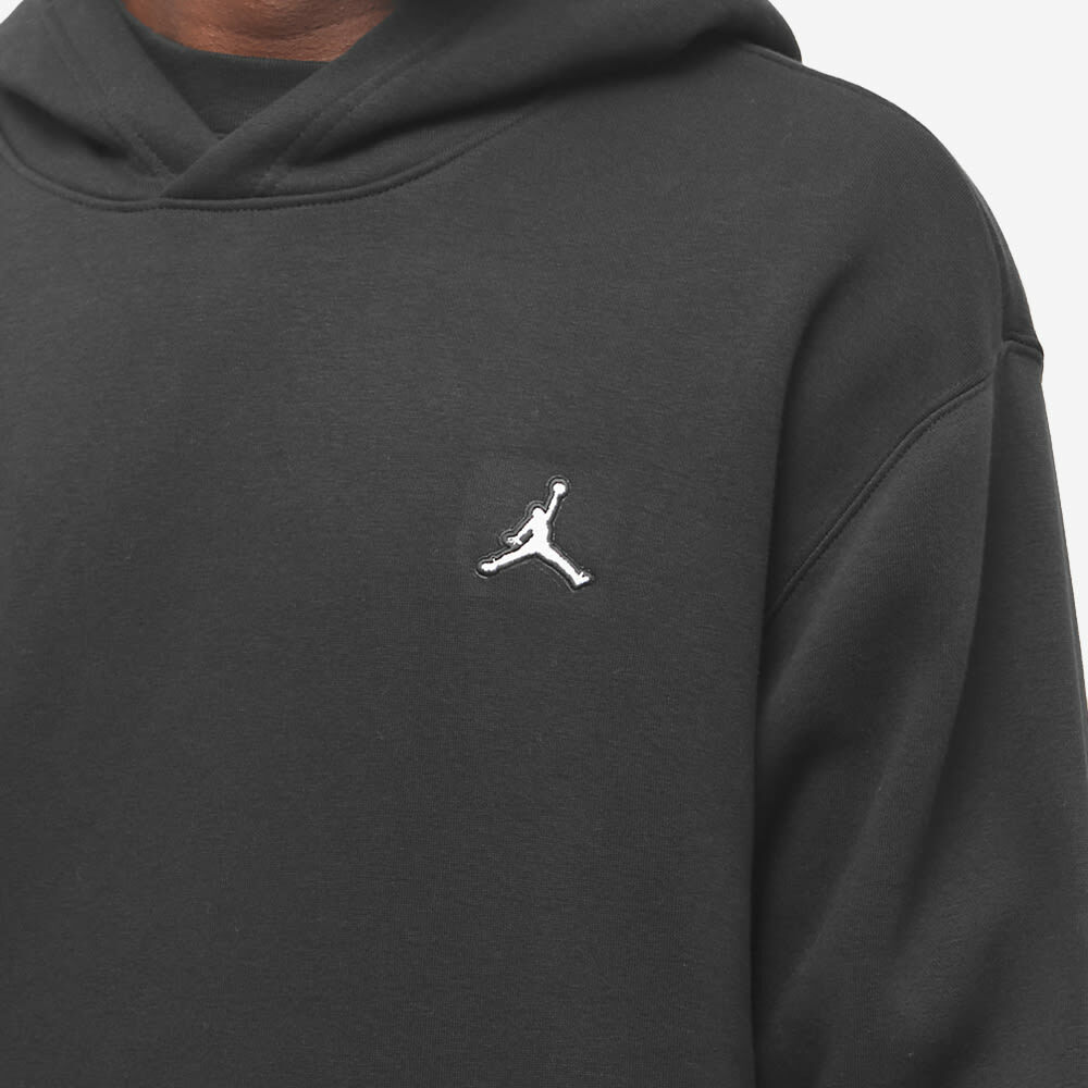 Air Jordan Men's Essentials Popover Hoody in Black/White Nike Jordan Brand