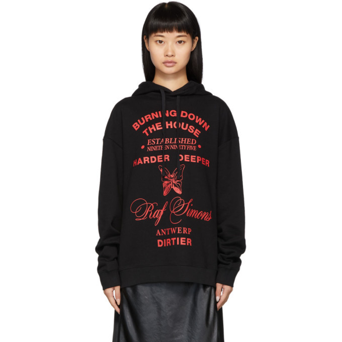 raf simons christiane f hoodie