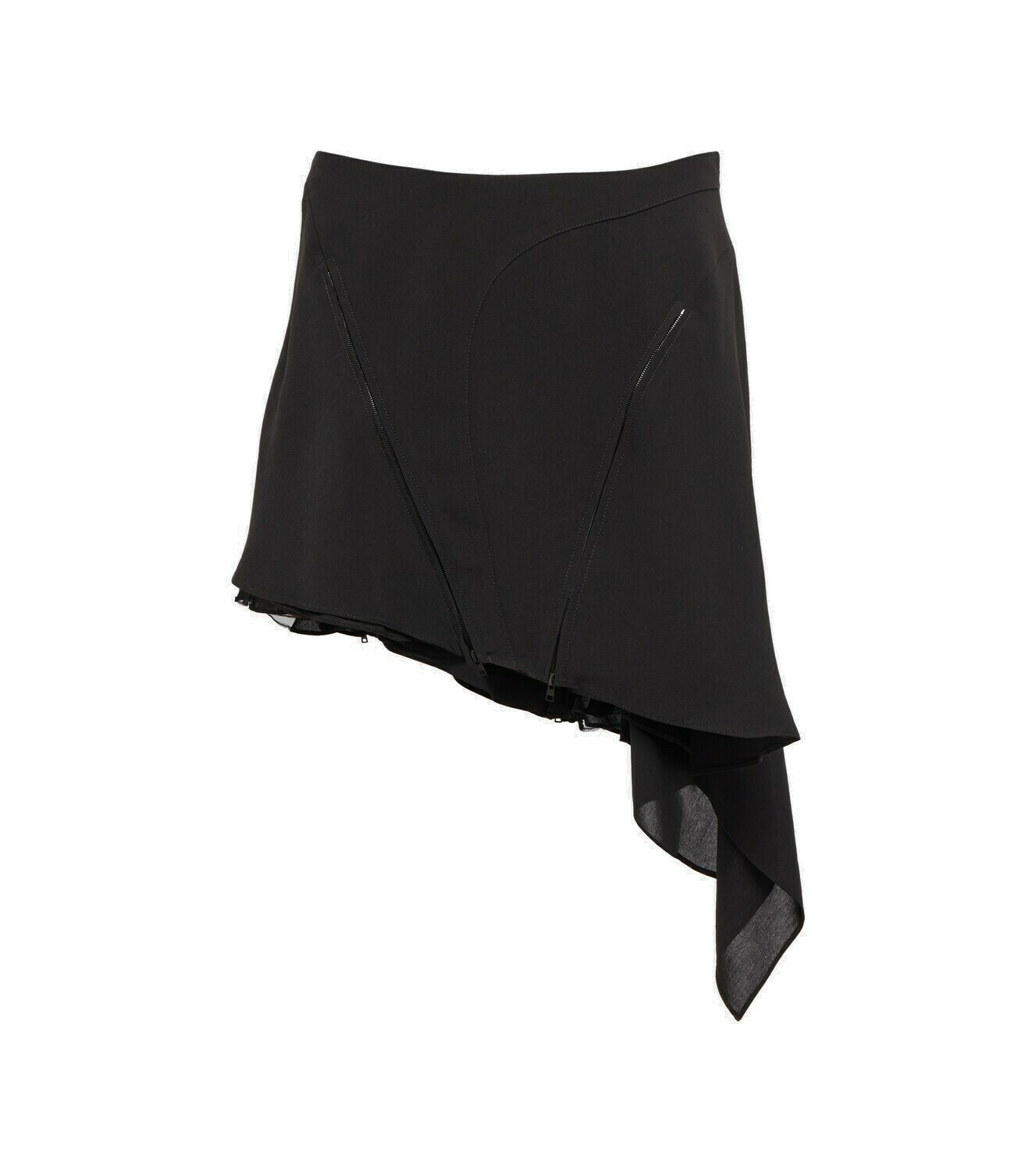 Mugler - Asymmetrical high-rise miniskirt Mugler