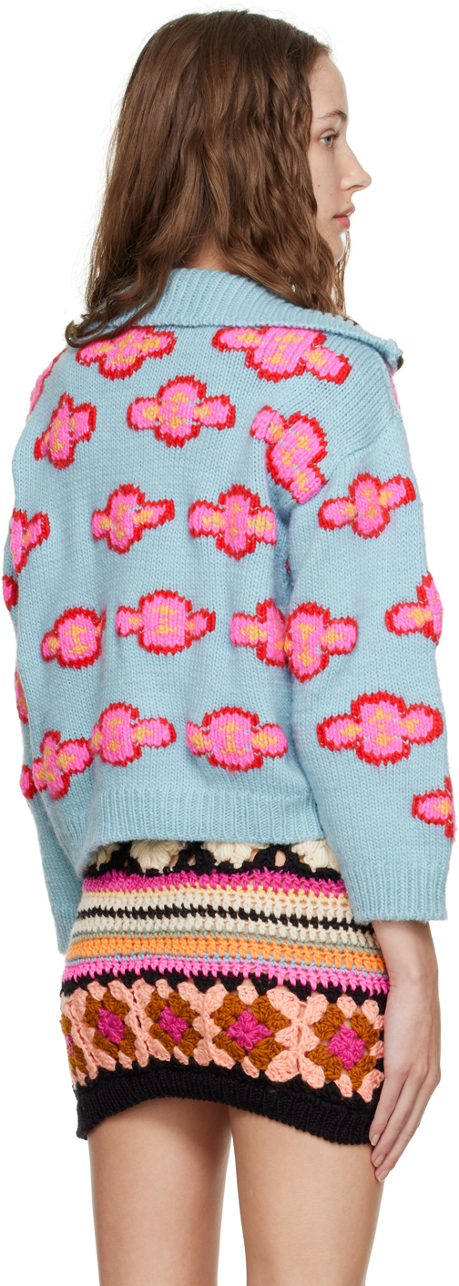 Tach Blue Yoko Sweater