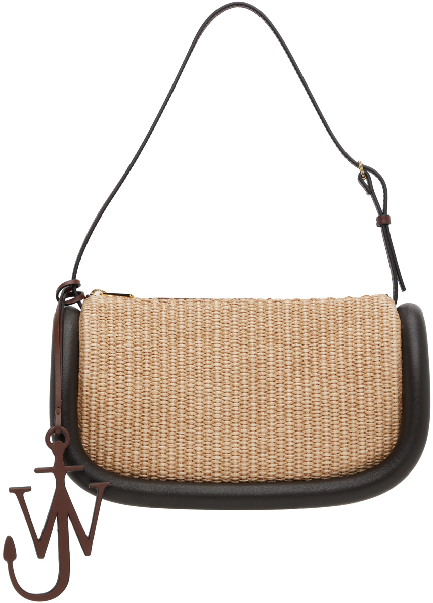 JW Anderson Beige Bumper 15 Bag JW Anderson