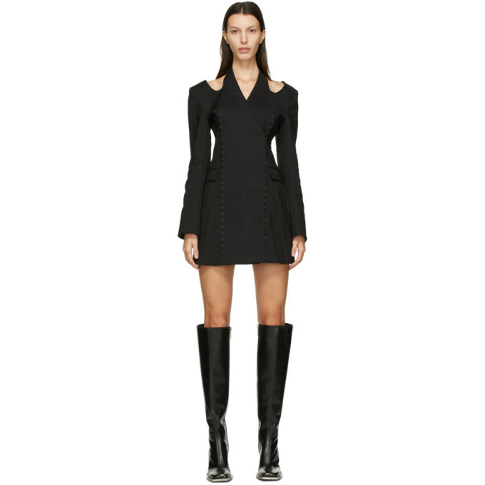 halter blazer dress
