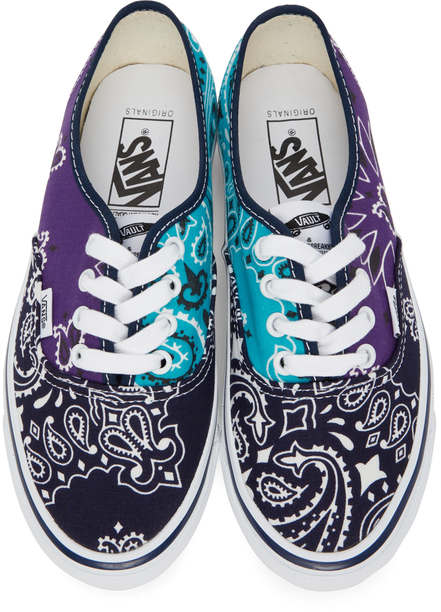 vans blue and purple