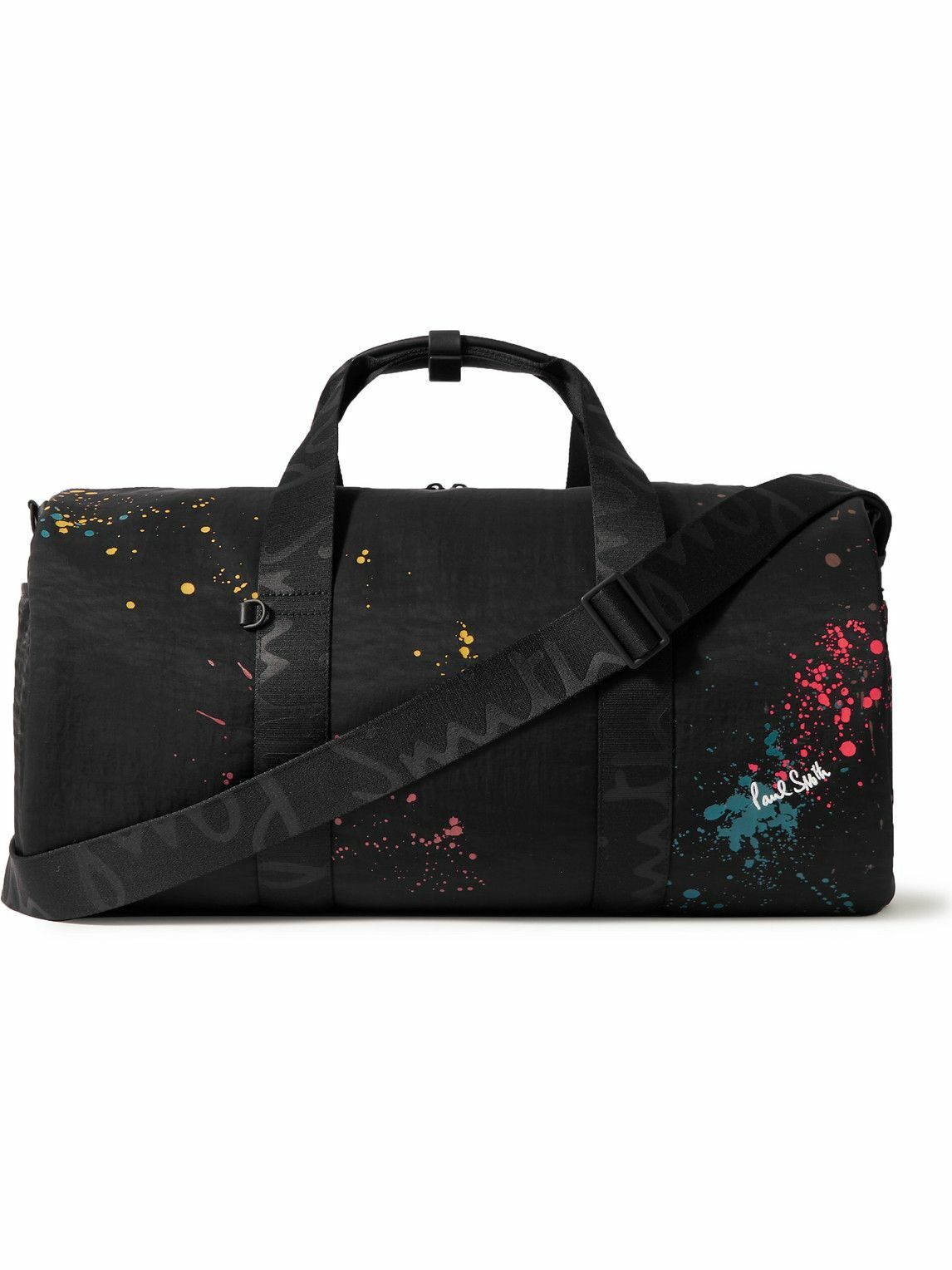Paul Smith PaintSplattered RecycledNylon Duffle Bag Paul Smith