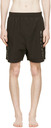 1017 ALYX 9SM Black Polyester Swim Shorts