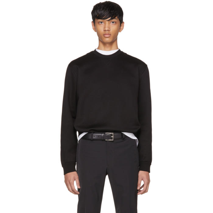 Prada Black Crewneck Sweatshirt Prada