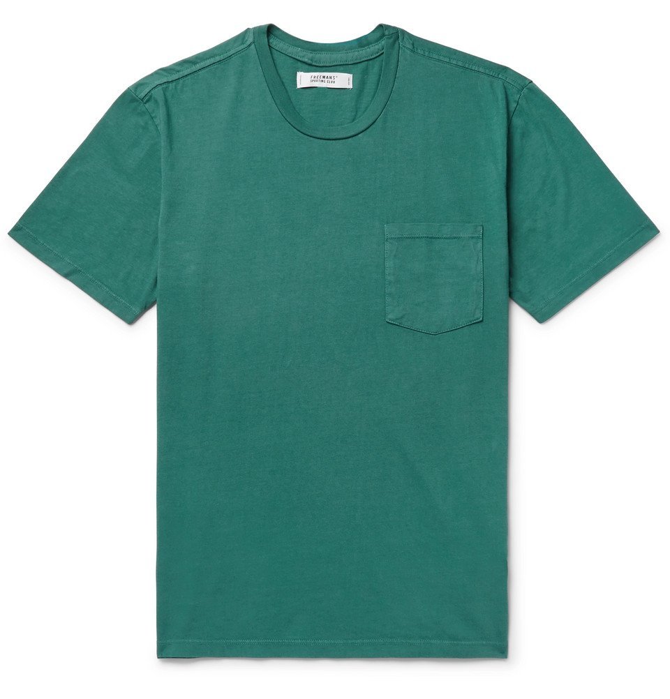 Freemans Sporting Club CottonJersey TShirt Emerald Freemans