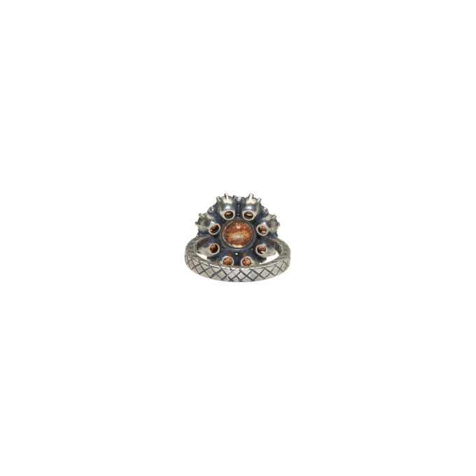 bottega veneta flower ring