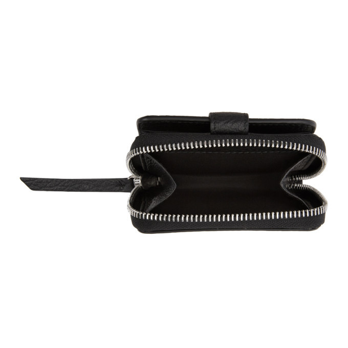 Maison Margiela Black Square ZipAround Wallet Maison Margiela