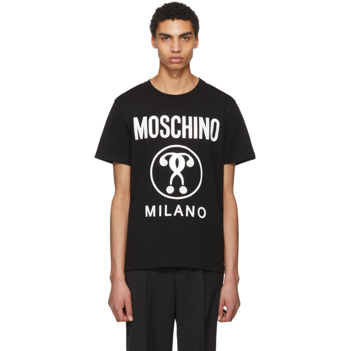 Moschino Black Logo T-Shirt Moschino