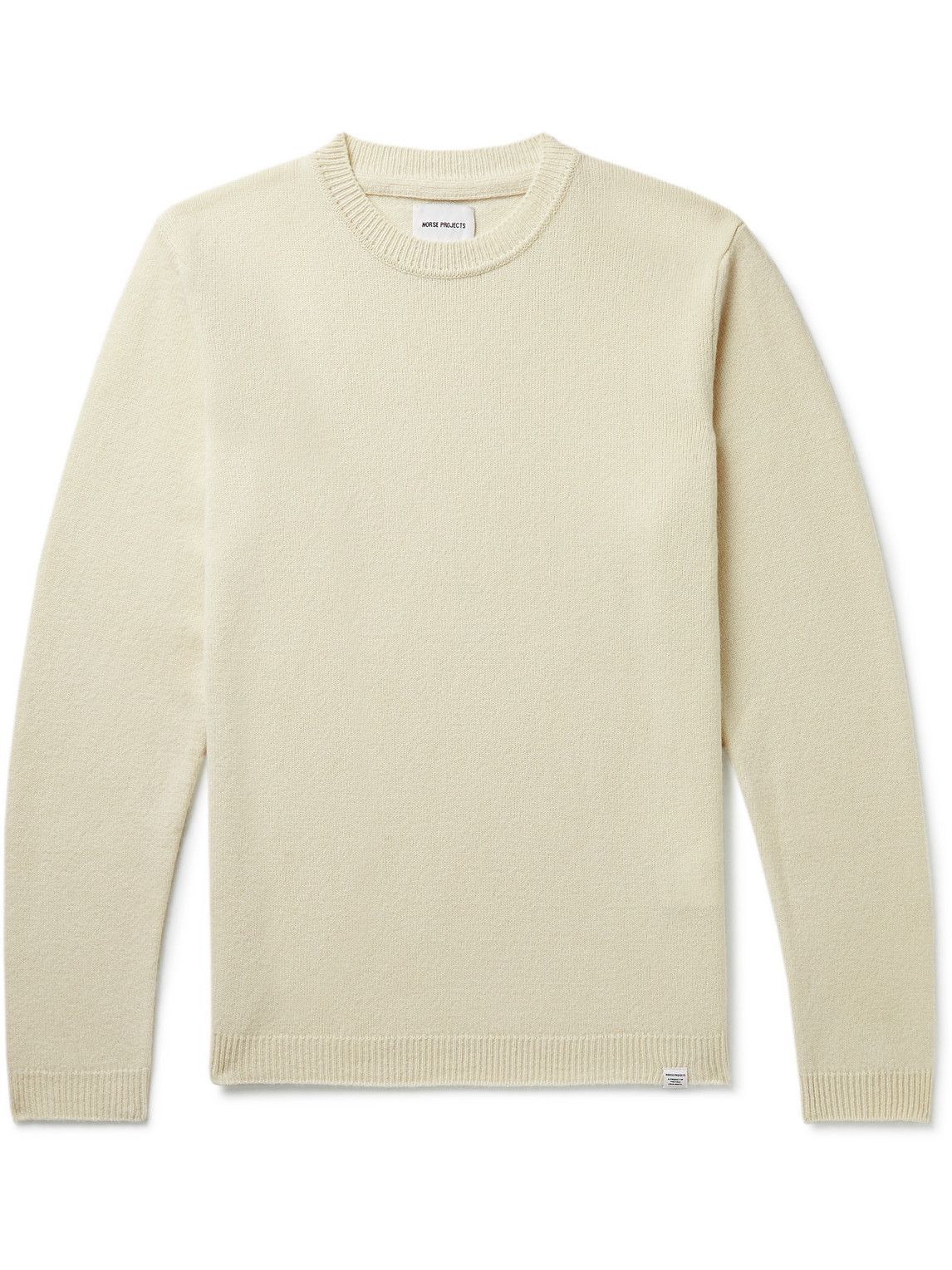 Norse Projects - Sigfred Brushed-Wool Sweater - Neutrals Norse Projects