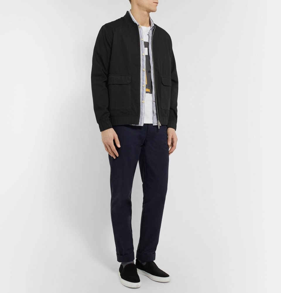 folk cotton twill jacket