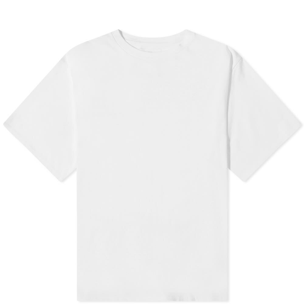 Uniform Experiment Men's Location Logo T-Shirt in White Uniform Experiment