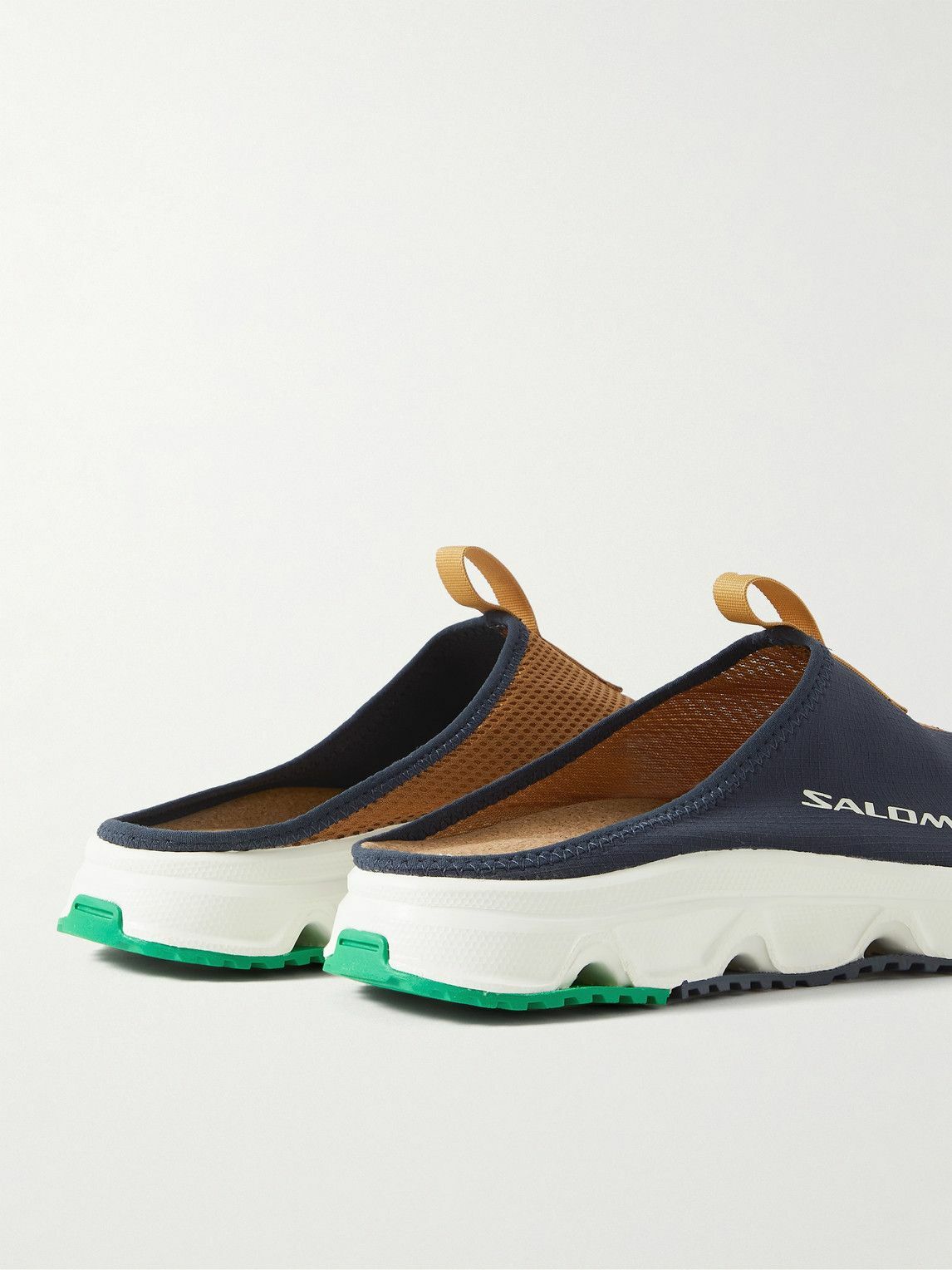 Salomon - RX Slide 3.0 Ripstop and Mesh Slip-On Sneakers - Blue Salomon