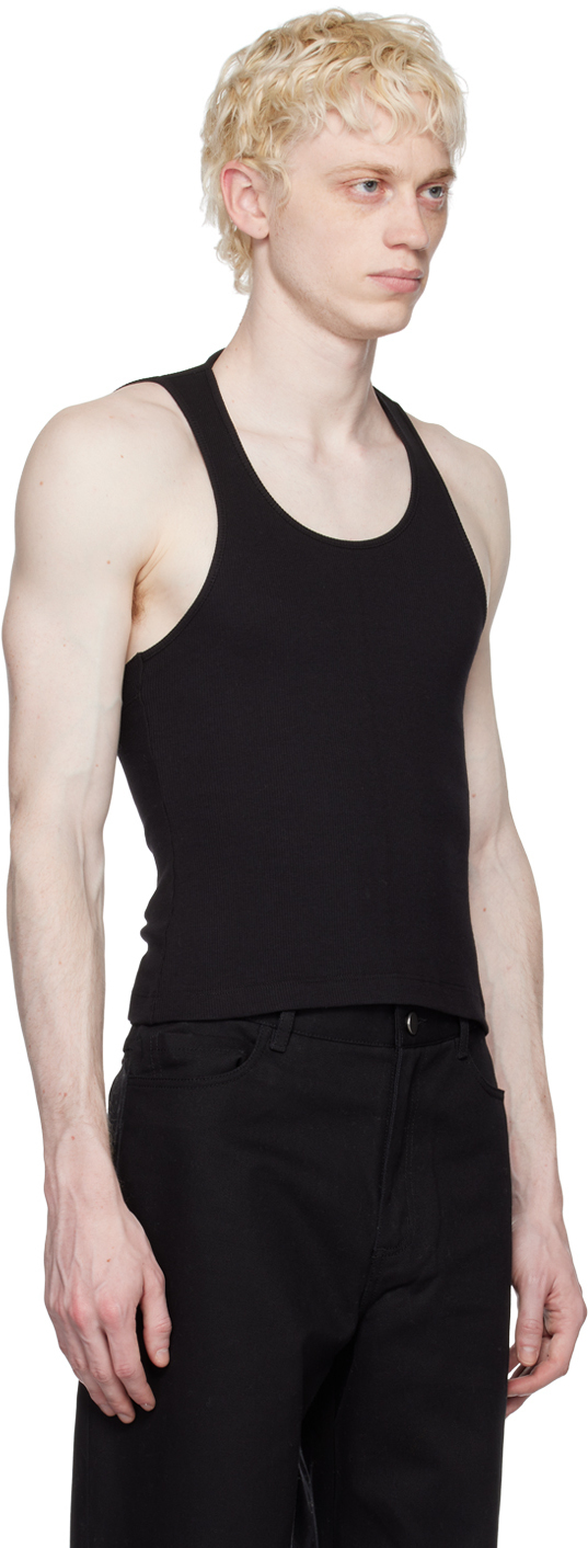 K.NGSLEY Black Ian Tank Top