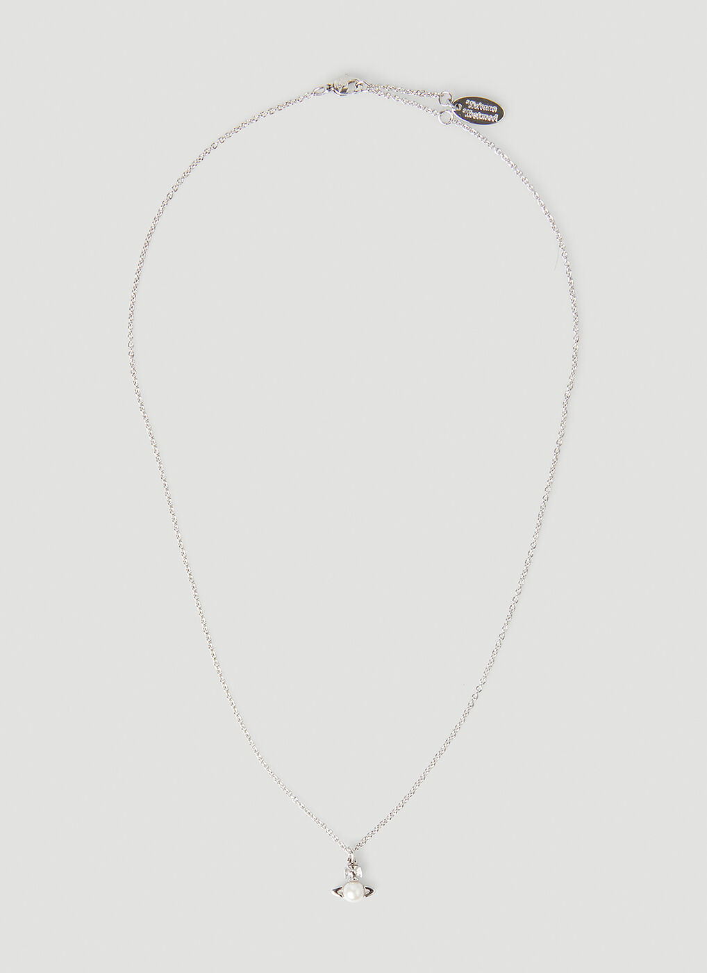 Balbina Pendant Necklace in Silver Vivienne Westwood