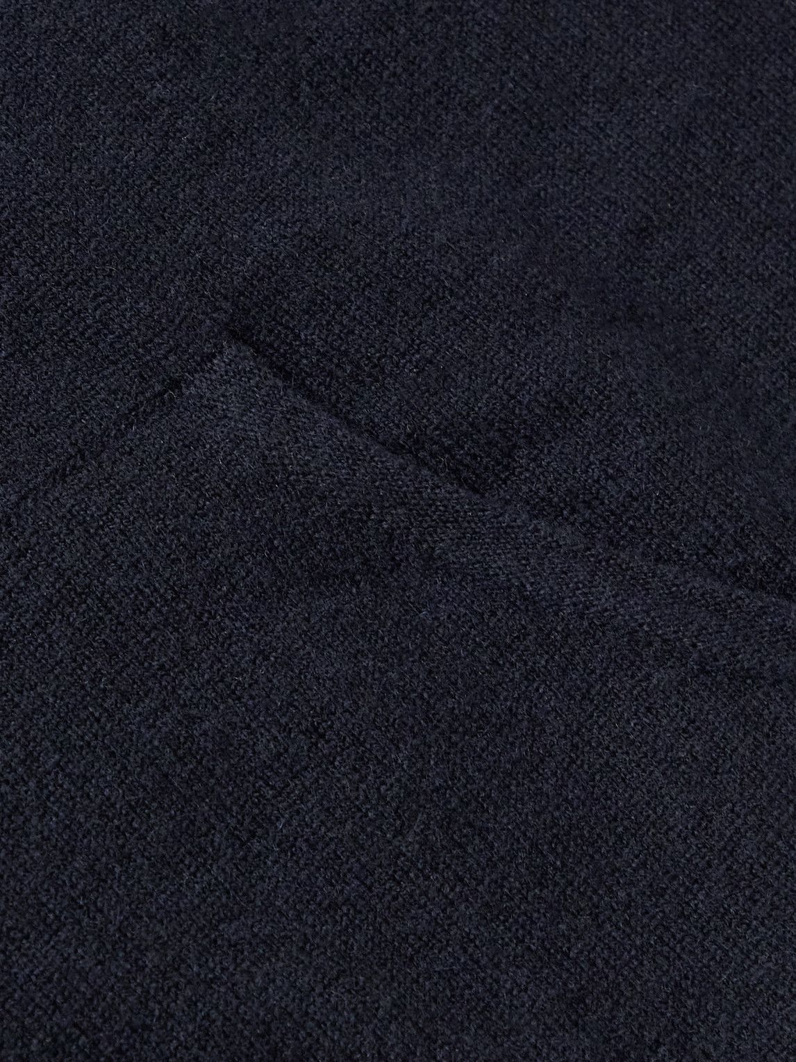 Allude - Virgin Wool and Cashmere-Blend Hoodie - Blue