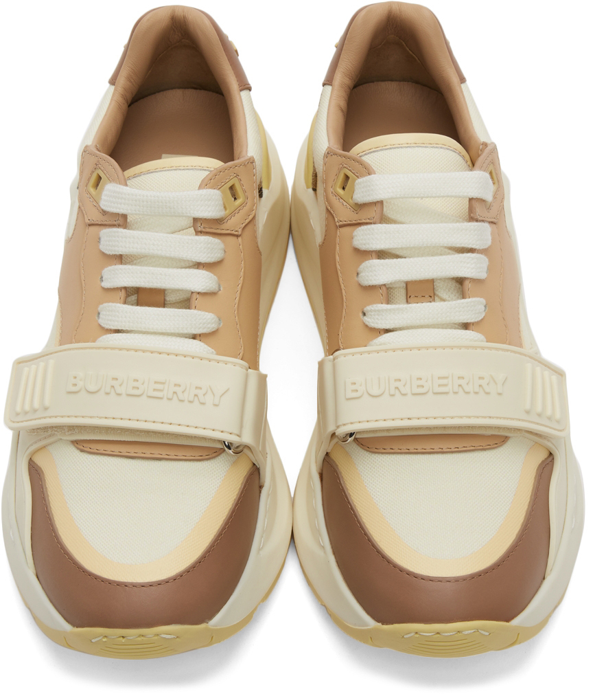 Burberry Beige Ramsey Sneakers Burberry