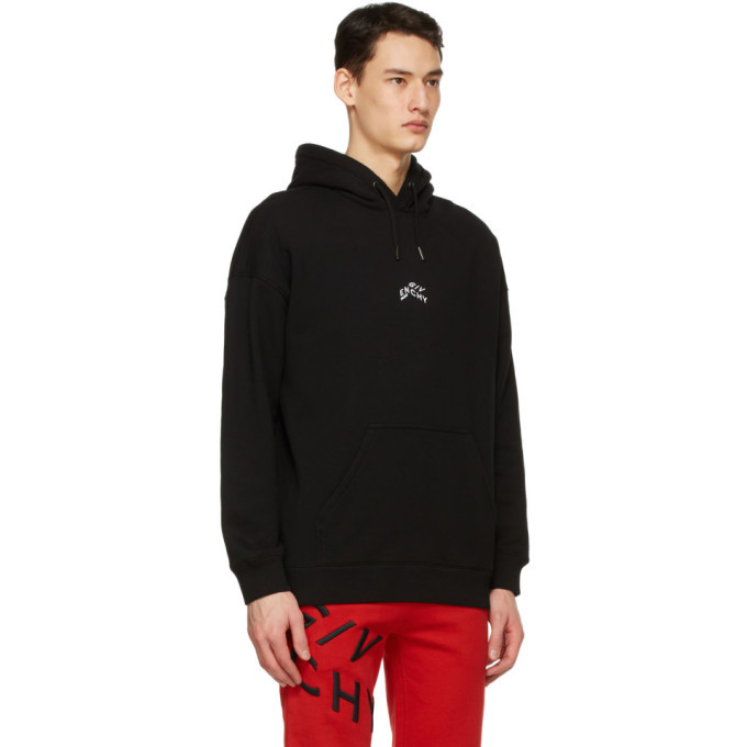 Givenchy Black Embroidered Refracted 