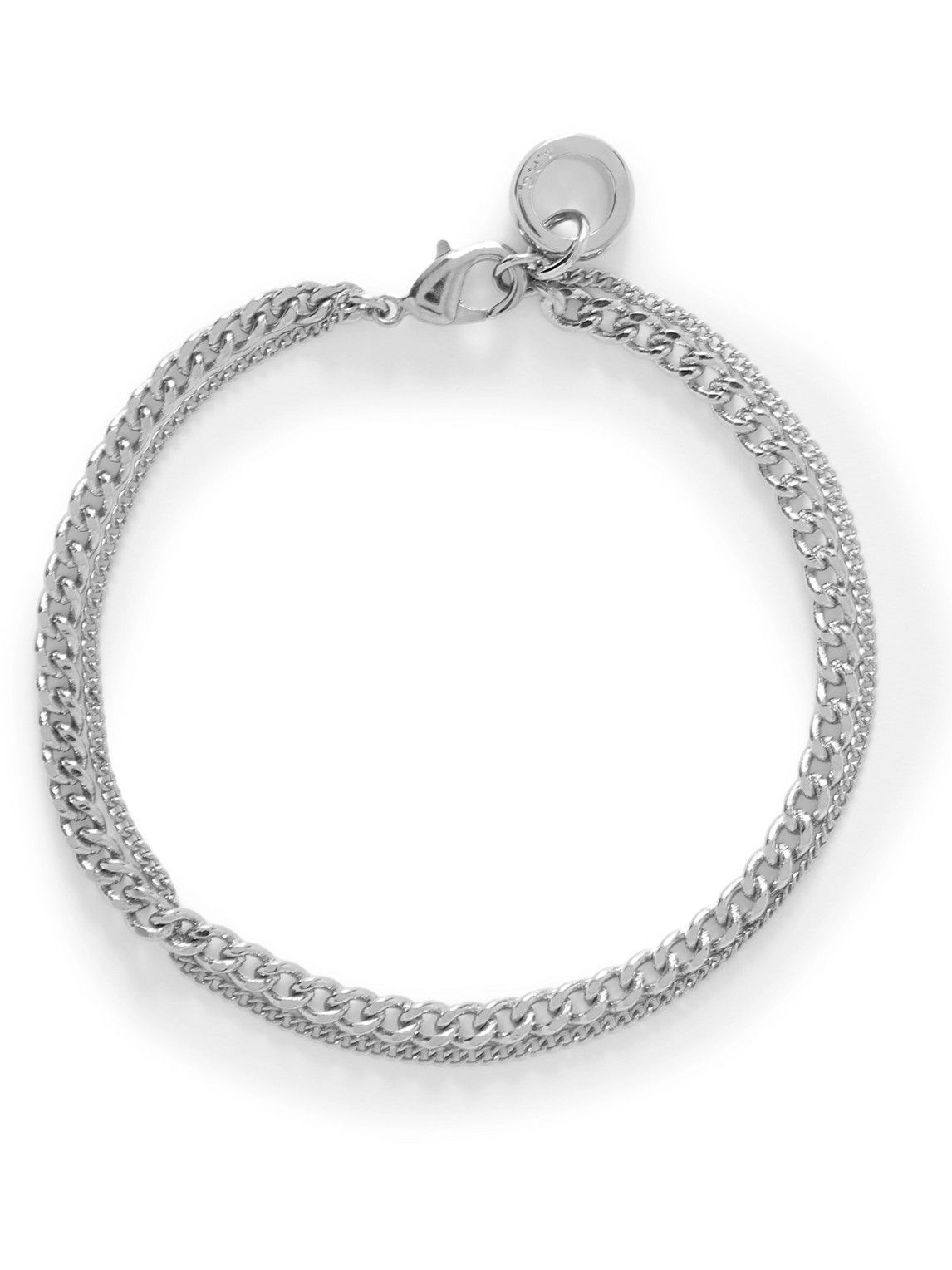 Photo: A.P.C. - Silver-Tone Chain Bracelet - Silver