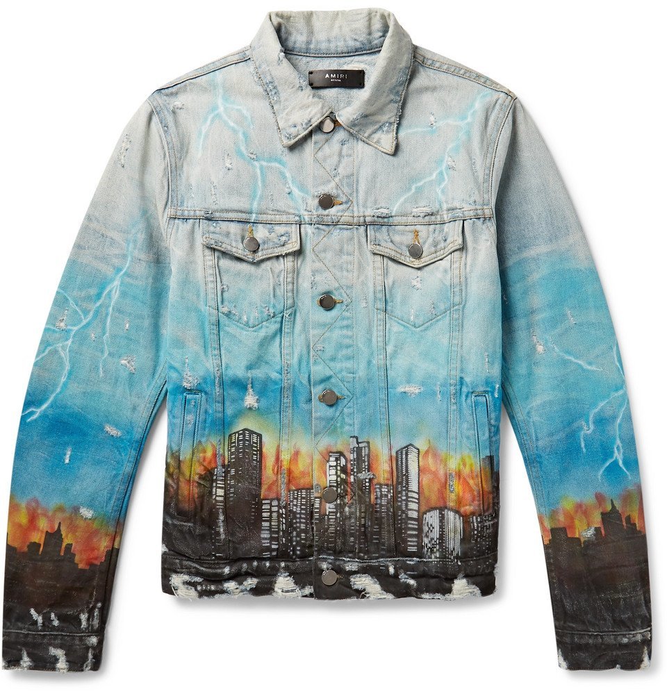 amiri jean jacket