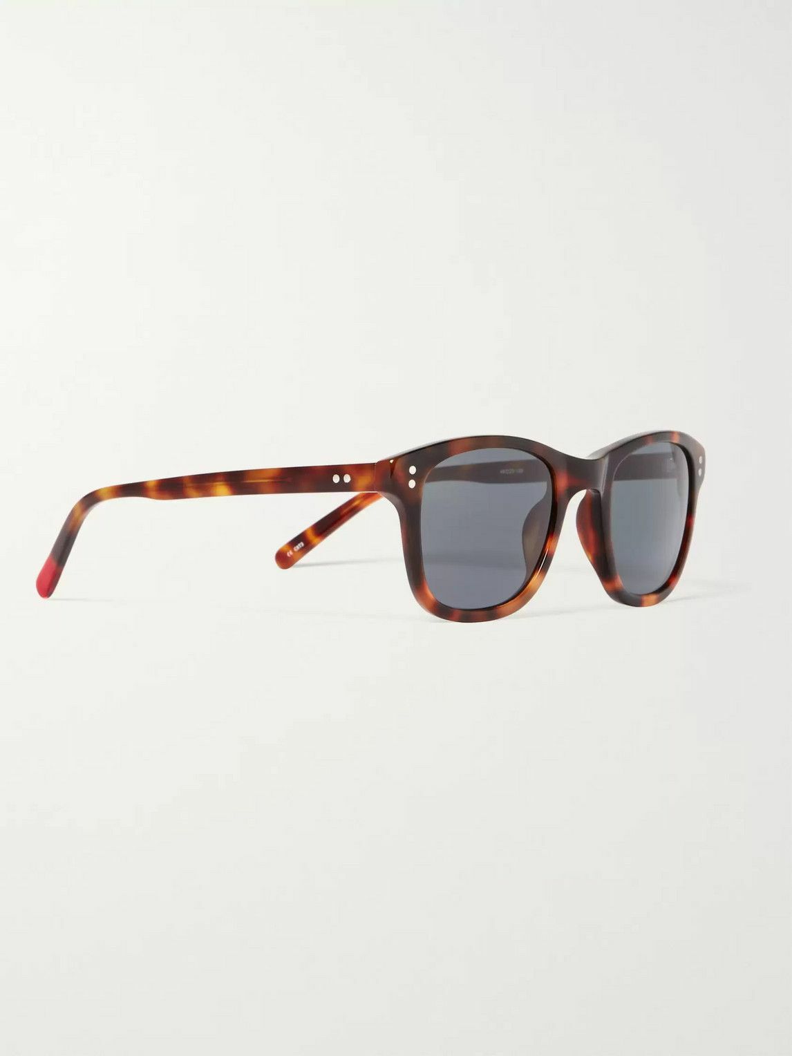Photo: Oliver Spencer - Spencer Square-Frame Tortoiseshell Acetate Sunglasses