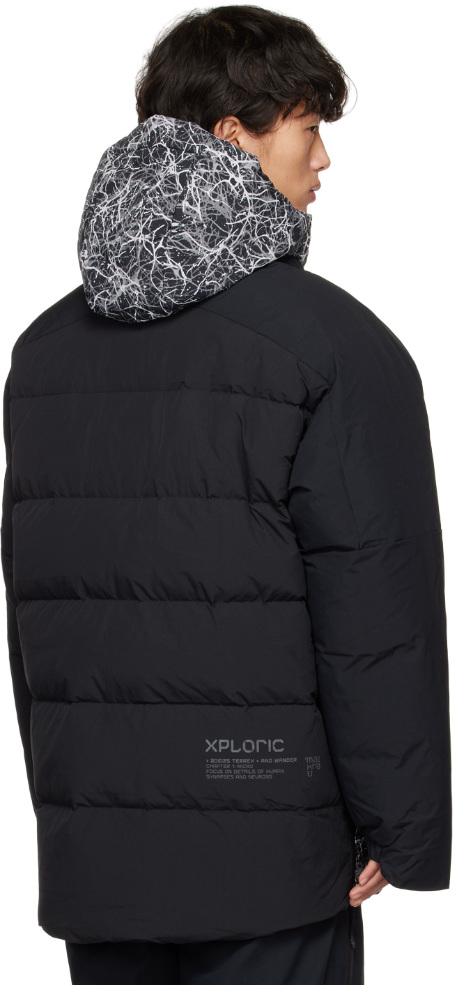 adidas Originals Black and wander Edition Xploric Down Jacket adidas ...