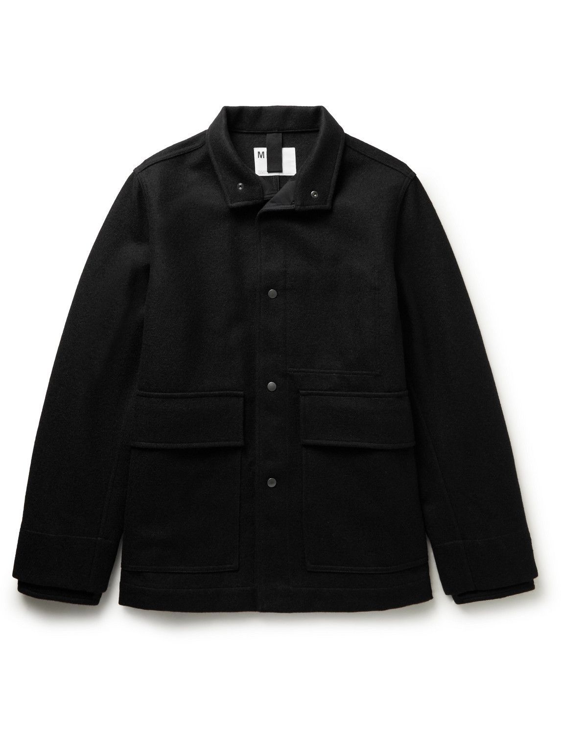 Margaret Howell - MHL Miners Melton Wool Jacket - Black Margaret