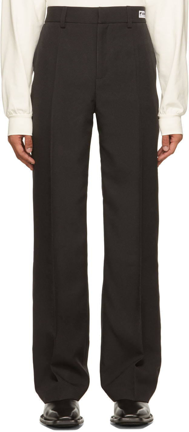 MISBHV Black Recordings Relaxed Tailored Trousers MISBHV