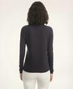 Brooks Brothers Women's Cotton Modal Turtleneck Shirt | Black