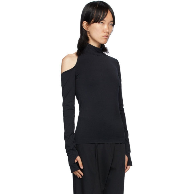 helmut lang cutout turtleneck