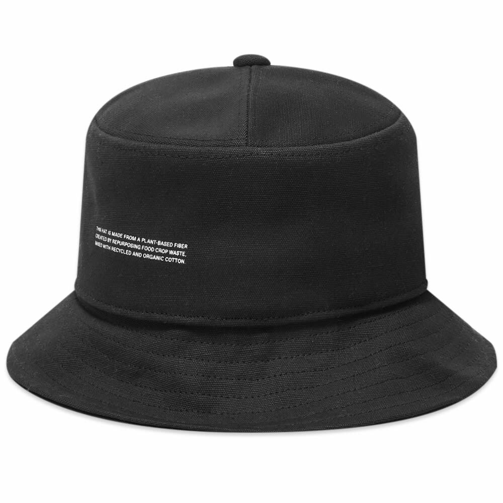 Pangaia Canvas Bucket Hat in Black Pangaia