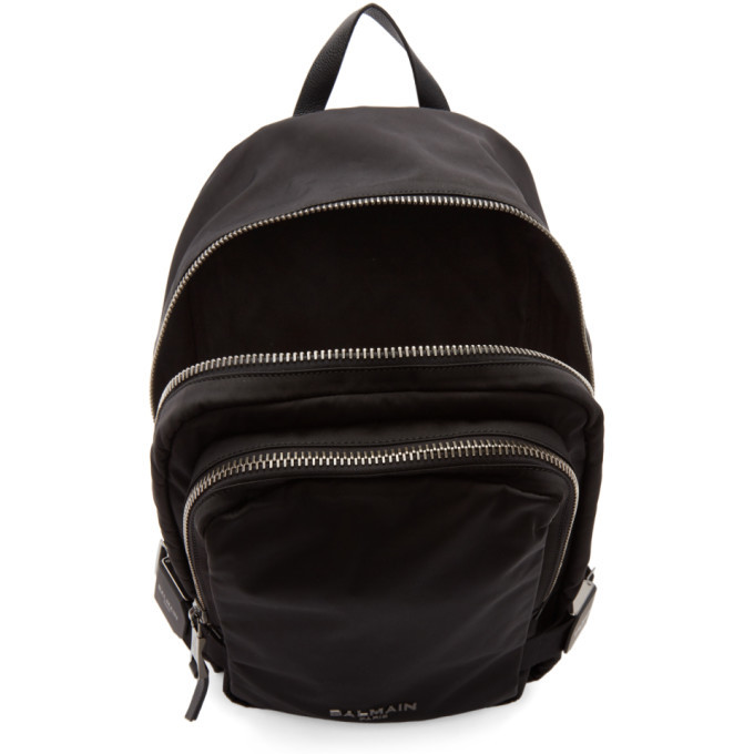 Balmain Black Urban Backpack Balmain