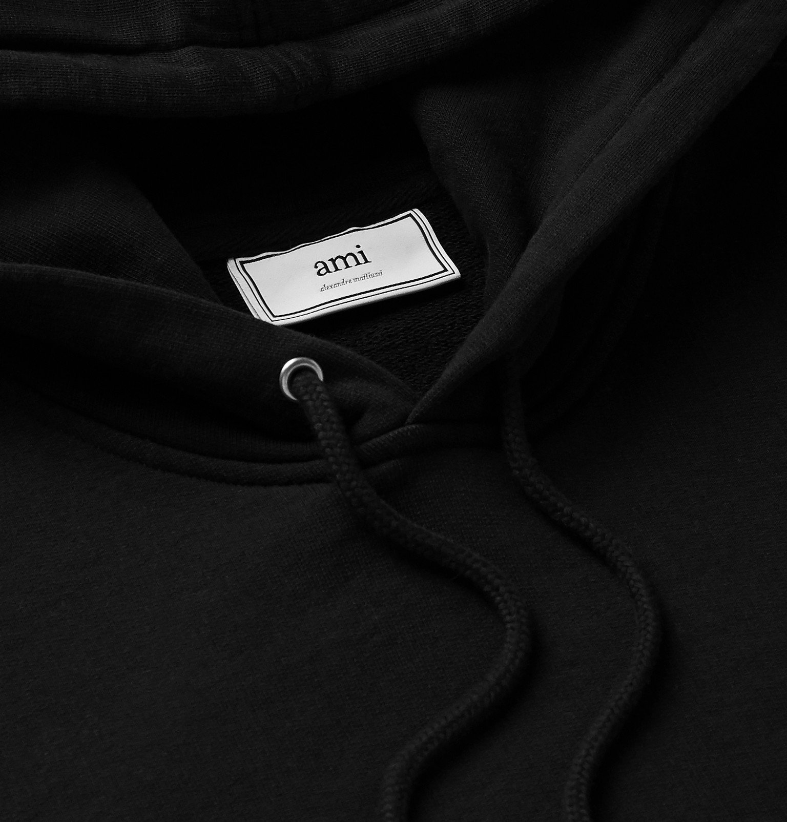 ami hoodie black