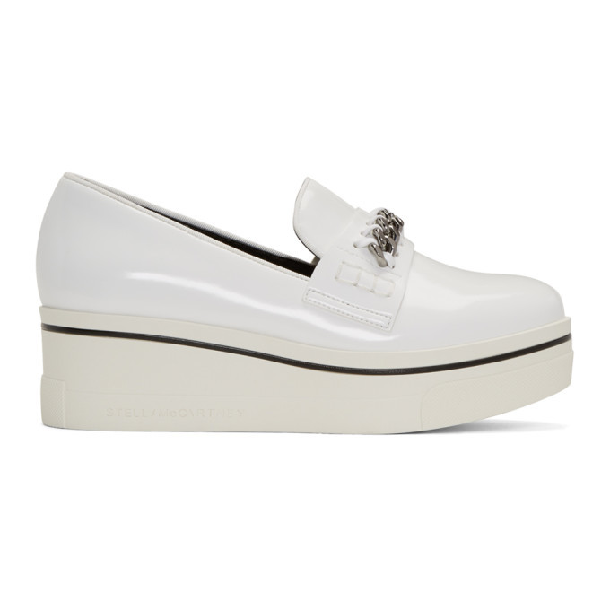 Stella McCartney White Binx Loafers Stella McCartney