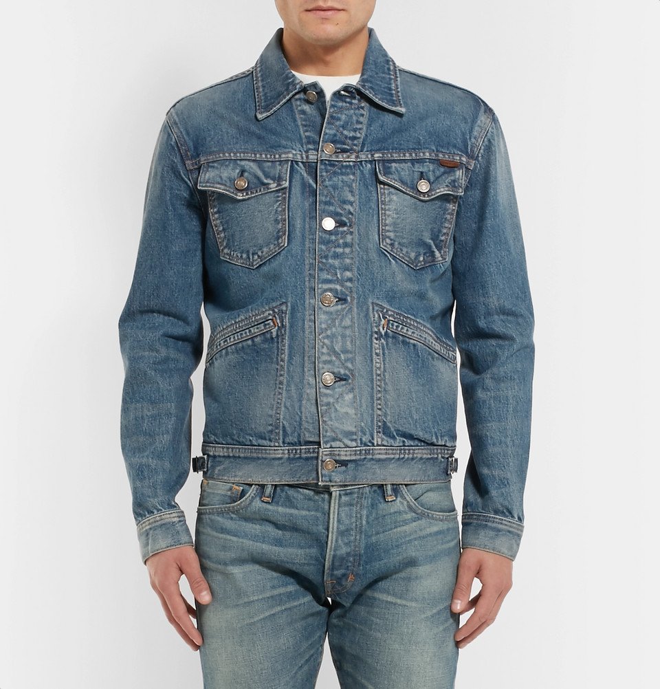 TOM FORD - Denim Trucker Jacket - Blue TOM FORD