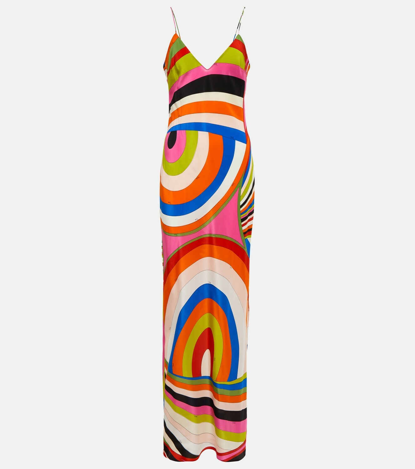 Pucci - Iride-print silk maxi dress Emilio Pucci