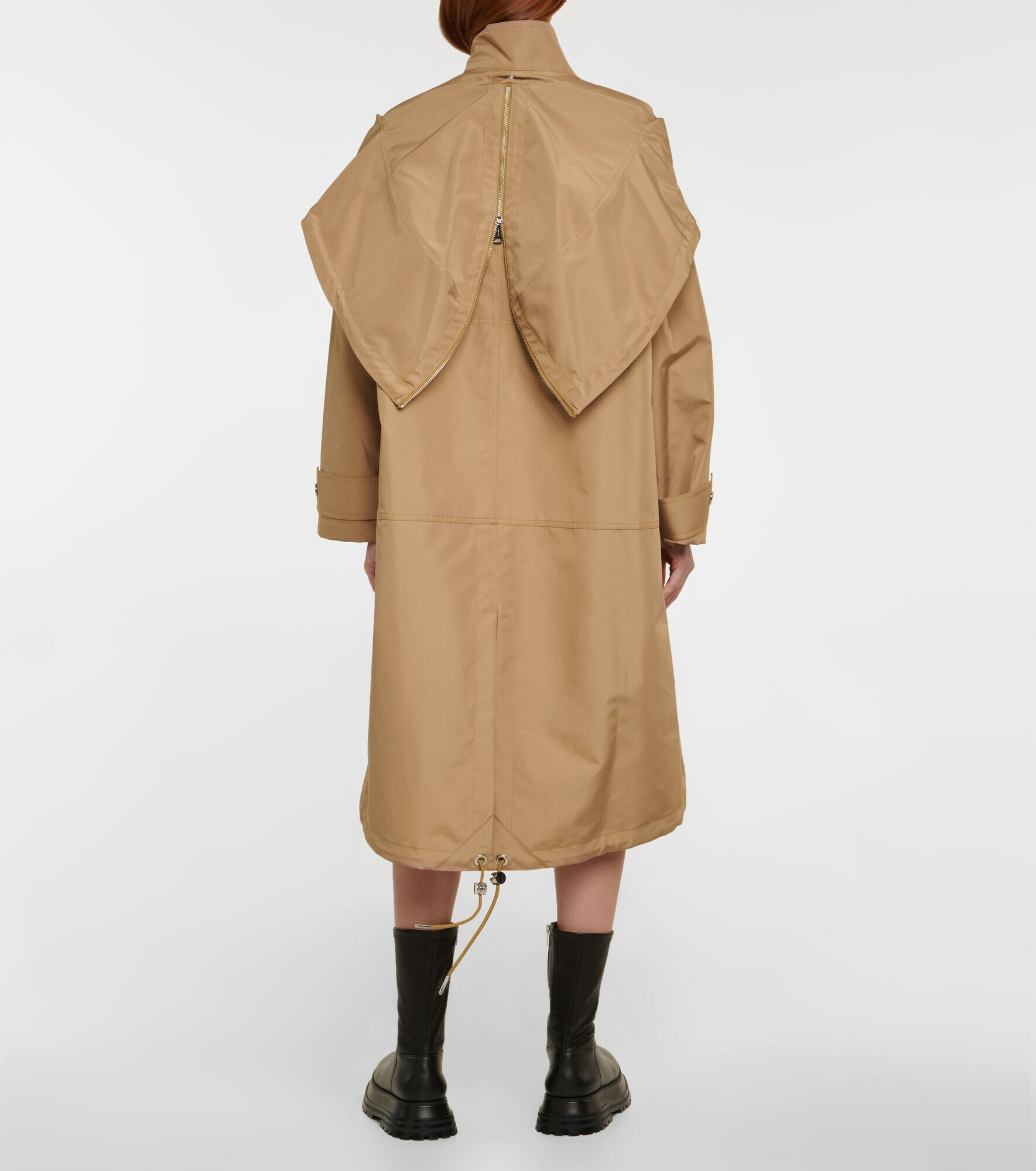 Burberry Hooded technical raincoat Burberry