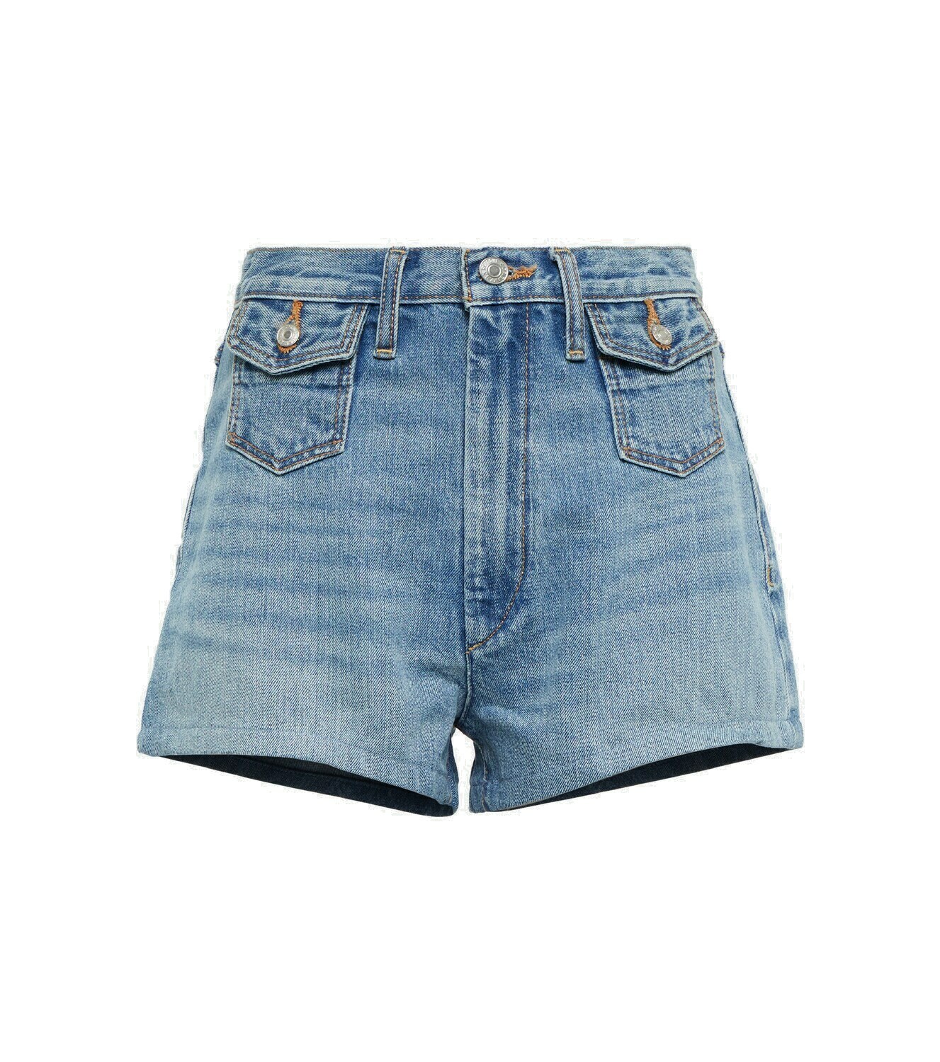 Re/Done 70s Pocket highrise denim shorts Re/Done