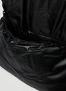 Pillow Tote Bag in Black