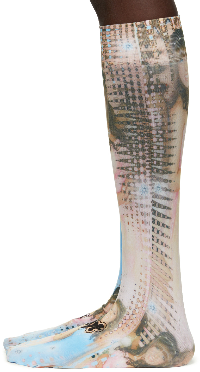 TYT Multicolor 'Buzzin Our Eds Off' Socks TYT