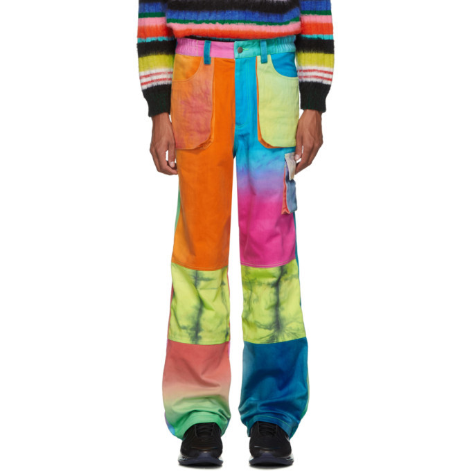 multicolor cargo pants