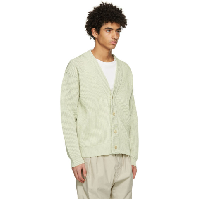 AURALEE 21SS HEMP RIB KNIT BIG CARDIGAN | eclipseseal.com