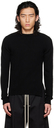 Rick Owens Black Tommy Sweater